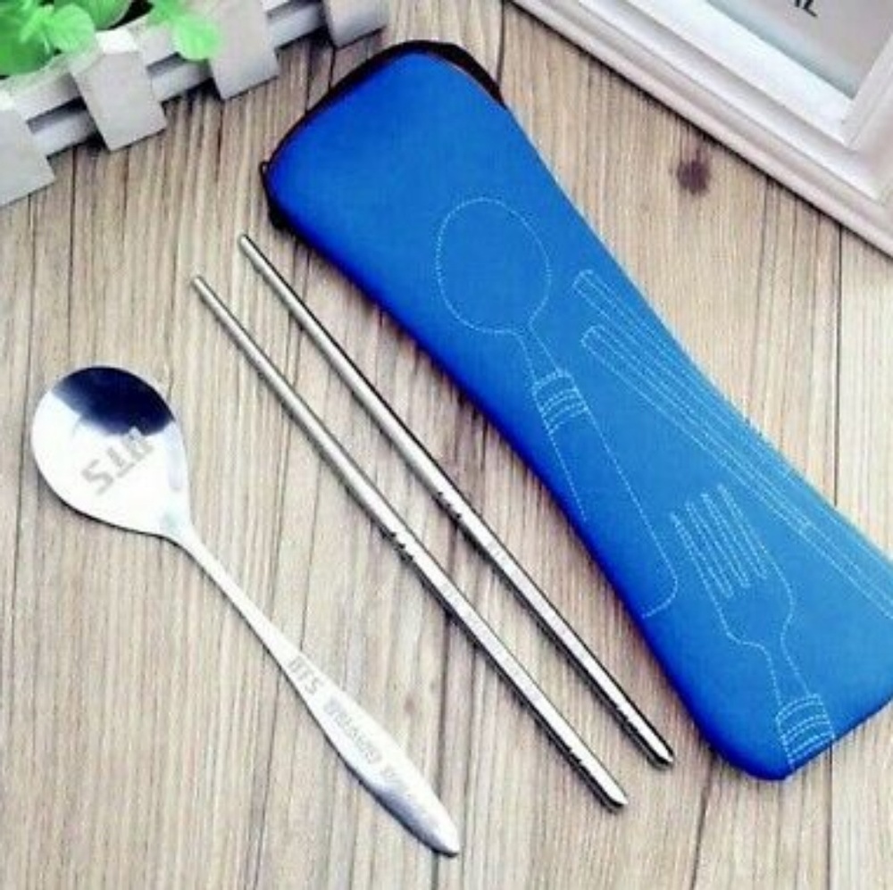 Kpop BTS Chopsticks & Spoon Set